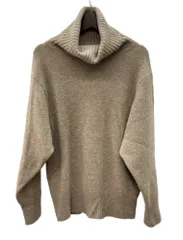 ドゥーズィエムクラス Deuxieme Classe 20AW ミドルゲージ タートルネック ニット WOOL ウール 毛 日本製 チャイロ BROWN 茶色 20-080-500-7050-3-0 セーター 無地 ブラウン Fサイズ 104LT-262