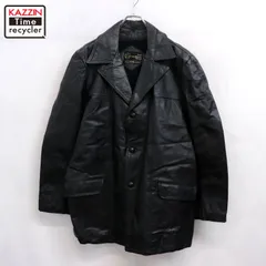 70s vintage Sears カーコート レザージャケット メンズ XL~サイズ相当 ビッグサイズ オーバーサイズ