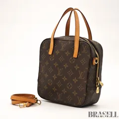 LOUIS VUITTON ルイ・ヴィトン スポンティーニ M47500 バッグ ハンドバッグ ショルダーバッグ 2way  ブラウン レディース メンズ ショルダーストラップ