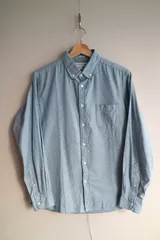 INDIVIDUALIZED SHIRTS ラウンドカラーカラーシャツ シャンブレー インディビジュアライズドシャツ