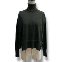 MM6 Maison Martin Margiela メゾンマルタンマルジェラ タートルニットトップス ニット セーター タートルネック ウール イタリア製 グリーン 緑 サイズS レディース 秋 冬 ゴーゴー古着久喜倉庫店 4 北1281のサムネイル