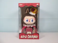 【大清水30-1-1122sw】LABUBU 王冠  ぬいぐるみ 「THE MONSTERS Let’s Checkmate」