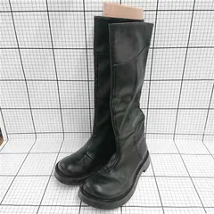 ■ ⊇ チャールズ＆キース CHARLES & KEITH ロングブーツ ブラック系 37 レディース E  【1510230012210】