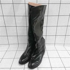 ■ ⊇ オデット エ オディール Odette e Odile B51890 ロングブーツ ブラック系 23cm レディース E  【1510240005585】