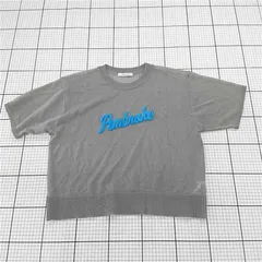 ◇ ⊂ サンプリシテ SIMPLICITE Pembrokeロゴ刺繍 ニットカットソー グレー系 レディース E  【1510290003807】