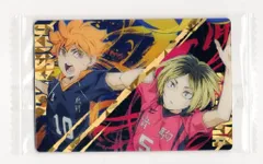バンダイ ハイキュー!!ウエハース 特別弾/2696671 日向翔陽&狐爪研磨【レアカード】 22