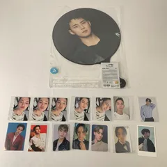 【中古美品】 SEVENTEEN セブンティーン ミンギュ うちわ トレカ セット セブチ グッズ 【084-251127-nm-06-fuz】