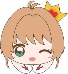 [중고] 키홀더 키노모토 사쿠라 (로켓 비트) [카드 캡터 사쿠라 클리어 카드 편 은구 캐릭터 컬렉션]