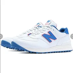 ニューバランス　ゴルフシューズ/レディース/ｽﾊﾟｲｸﾚｽ/紐/ホワイト/新品/未使用/