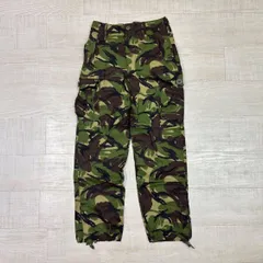 イギリス軍 WINDPROOF ウインドプルーフ DPM リップストップ コンバット カモ カーゴ パンツ トラウザーズ COMBAT サイズ 82/80/96 701