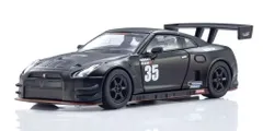 京商 1/64 [MOTN] ニスモ R35 GT-R GT3 テストカー (マットブラック) LED搭載 K07131LBK