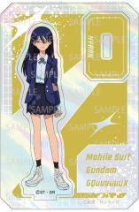 [중고] 아크릴 스탠드 아크릴 패널 냐안 [기동전사 Gundam GQuuuuuuX 트레이딩 오로라 미니 아크릴 스탠드]