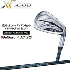 ゼクシオ 14代目 プラス スチールシャフト アイアン7本セット メンズ