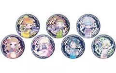 [중고] 배지·핀즈 02.세트 B(우주선 다이너 ver.) 그래프 아트 디자인 홀로그램캔 배지(65 mm) 전 7종입 [그노시아]