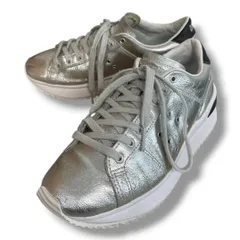 Onitsuka Tiger LAWNSHIP PF オニツカタイガー ローンシップ  1183A531 銀 シルバー Silver 24cm レディース スニーカー 靴 シューズ プラスエスW-No.488