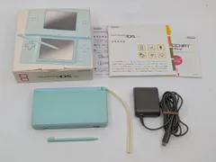 【動作確認済】ニンテンドーDS Lite 本体 アイスブルー USG-001 箱付 タッチペン＆充電器付き 任天堂 DSライト