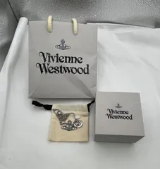 ▽Vivienne Westwood　ヴィヴィアンウエストウッド　プチオーブシルバーカラーネックレス　00995