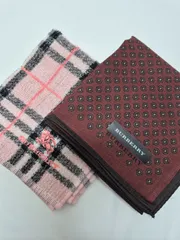 新品未使用❗BURBERRY メンズハンカチ & タオルハンカチ セット