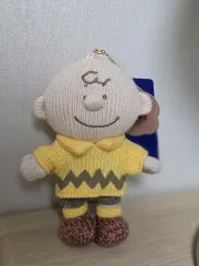 USJ正規品 SNOOPY チャーリー・ブラウン ニット ぬいぐるみ キーホルダー