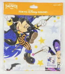 東京ディズニーリゾート ウォッシュタオル DISNEY HALLOWEEN 2022 ミッキー&ミニー(魔法使い)