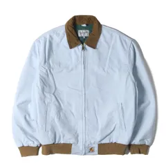 Carhartt WIP カーハート ジャケット ライトブルー サイズ:L | 初売り限定 | 24SS ダック サンタフェ ジャケット (NEW YEAR OG SANTA FE JACKET) | アウター ブルゾン 上着【メンズ】【中古】