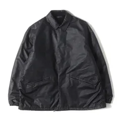 COMOLI 25SS ペーパーレザー コーチジャケット Size1 COMOLI 25SS ペーパーレザー コーチジャケット Size1 COMOLI（レザー