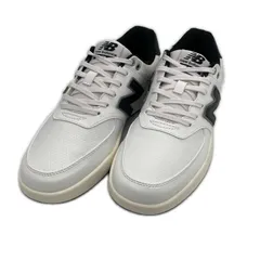 未使用品 ニューバランスゴルフ New Balance golf ゴルフシューズ  25cm ホワイト×ブラック 574 SL Court スパイクレス ベーシック [UGC574JG]