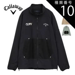 種類10：ブラック(1010)/L [タイムセール] キャロウェイ ストレッチ ミニリップ フルジップ ブルゾン ゴルフウェア メンズ 2025年秋冬モデル M-3L C25215103