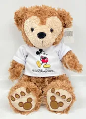 ディズニーベア ダッフィー ホワイト 白 ぬいぐるみ WDW 海外