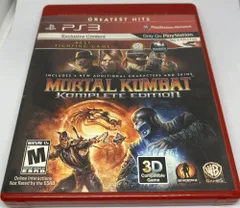 [中古：海外版・北米版] Mortal Kombat Komplete Edition PS3 日付時間指定不可