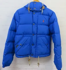 【中古】POLO by Ralph Lauren ﾎﾟﾛﾊﾞｲﾗﾙﾌﾛｰﾚﾝ ﾀﾞｳﾝｼﾞｬｹｯﾄ 211581644002 ﾌﾞﾙｰ M 991884645