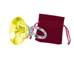 【中古】アクセサリー(非金属) ビッグ×イエロー 「デカキラリング マジカル2」