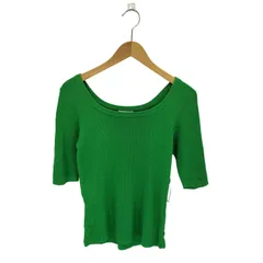 ビューティーアンドユースユナイテッドアローズ BEAUTY ＆ YOUTH UNITED ARROWS ブークレラウンドネック5分袖プルオーバー レディース 表記無 