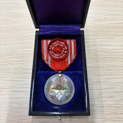 松下電器産業株式会社 創業50周年純銀記念メダル 松下幸之助 造幣局製