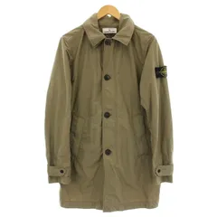 ストーンアイランド STONE ISLAND MICRO REPS ナイロン ステンカラーコート ジャケット ミリタリー ジップアップ S カーキ 661570422 /☆Gのサムネイル