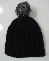 ハンドメイドビーニー ブラック