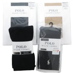 ポロ ラルフローレン POLO RALPH LAUREN 4点セット タイツ レギンス 黒 ブラック ベージュ /AE