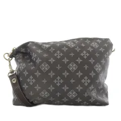 ラシット RUSSET ショルダーバッグ ワンショルダー 斜め掛け モノグラム 総柄 ナイロン グレー /YO13