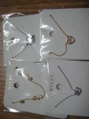 (新品 )アクセサリー 革紐ネックレス 4個 まとめ