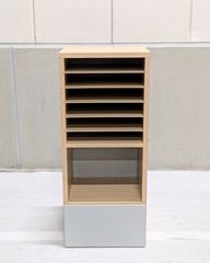 値下げ中！書籍棚・教材棚　学習塾・学研教室・公文４列×30段タイプ 書類棚 学習塾 公文 学研 教材棚 5列20段 - メルカリ