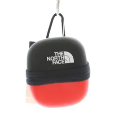 ザノースフェイス THE NORTH FACE WHITE LABEL ヌプシモールドポーチ ワイヤレスイヤホンケース 黒 ブラック 赤 レッド NN2PQ73K /KUのサムネイル