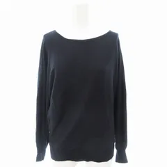 コーエン coen ドルマンニットプルオーバー セーター 長袖 F 黒 ブラック 7630-637-6068 /IY