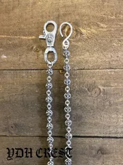 ★XXXCHAN　ウォレットチェーン　バイカー必須ウォレットシルバチ　刻印有り