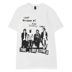 THE LIBERTINES バンドTシャツ Lサイズ アイボリー THE LIBERTINES バンドTシャツ ロックT 白 L リバティーンズ - メルカリ