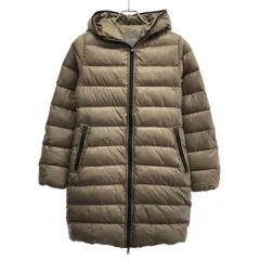 DUVETICA デュベティカ 11AW ACEQUATTO フード付きダウンコート  ベージュ 38
