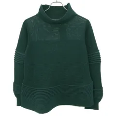 ISSEY MIYAKE イッセイミヤケ 19AW ハイネックニットセーター IM91KN026 グリーン系 2のサムネイル