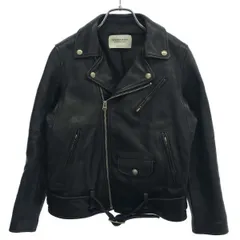 beautiful people ビューティフルピープル ヴィンテージレザー ダブル ライダースジャケット 1745402411 ブラック 140