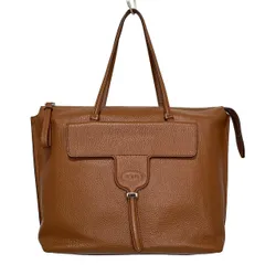 TOD'S(トッズ) ショルダーバッグ - ブラウン レザー