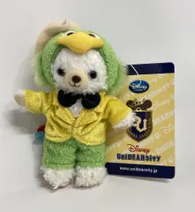 ディズニーストア バッジつきキーチェーン&ストラップ UniBEARsity ホイップ(ホセ・キャリオカ)