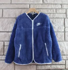 ナイキ フリース ジャケット ブルー
